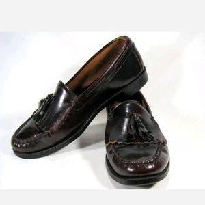 Bostonian Men's Casual Burgundy Loafers Size: 8.5M